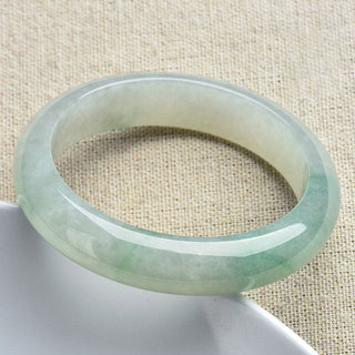 Buddha Gift Natural Jade Luck Healing Prosperity Bangle Bracelet