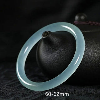 Buddha Gift Natural Jade Healing Blessing Bangle Bracelet