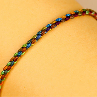 Buddha Gift "May all your wishes come true" Lucky Multicolored Bracelet