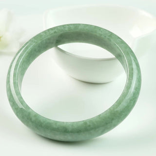 Buddha Gift Natural Jade Luck Wealth Bangle Bracelet