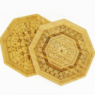 Buddha Gift Feng Shui Bamboo Bagua Map Harmony Energy Map