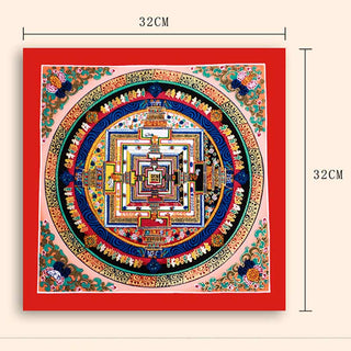 Buddha Gift Tibetan Handmade Thangka Mandala Painting Blind Box Random Color Pattern