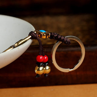 Buddha Gift  Mahasthamaprapta Bodhisattva Buddha Blessing Keychain