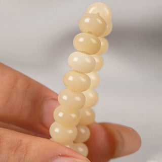 Buddha Gift Bodhi Seed Lotus Pod Charm Peace Double Wrap Bracelet