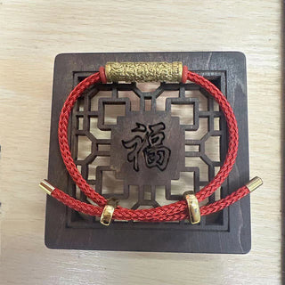 Buddha Gift Tibet Handmade Tai Sui Rope Protection Strength Braided Bracelet