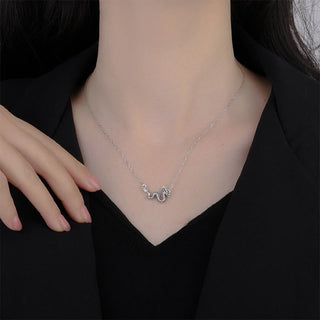 Buddha Gift 925 Sterling Silver Year Of The Dragon Auspicious Dragon Protection Chain Necklace Pendant