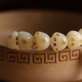 Buddha Gift Cute Lucky Cat Bodhi Seed Cat Paw Harmony Bracelet