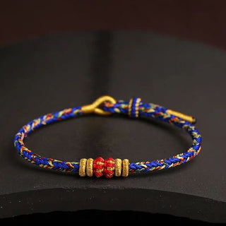 Buddha Gift Handmade Colorful Rope King Kong Knot Braided Luck Bracelet