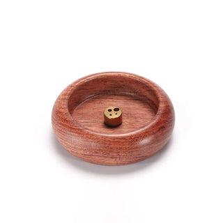 Buddha Gift Mini Ebony Wood Rosewood Meditation Healing Stick Incense Burner Decoration