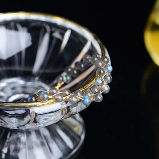 Buddha Gift Natural Moonstone Love Blessing Bracelet