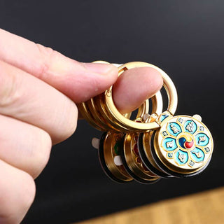Buddha Gift Tibetan Om Mani Padme Hum Peace Phone Ring Bracket Universal Phone Holder Decorations