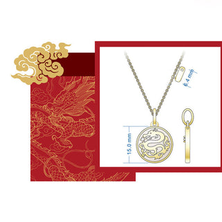 ❗❗❗A Flash Sale- Buddha Gift 925 Sterling Silver Tridacna Stone Year of the Dragon Fu Character Luck Strength Necklace Pendant