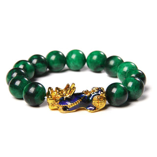 Buddha Gift Pixiu Jade Abundance Protection Bracelet