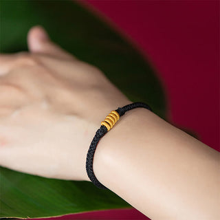 Buddha Gift Handcrafted King Kong Knot Luck Protection Braid Rope Bracelet