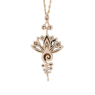 Buddha Gift Lotus Luck Wealth Necklace Pendant
