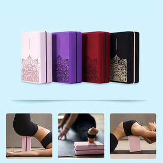 Buddha Gift Tibetan Mandala Mindful Soft Non-Slip Foam Yoga Block