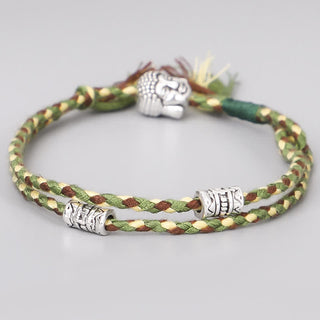 Buddha Gift  Head Serenity String Bracelet