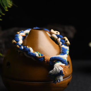 Buddha Gift Tibetan Zakiram Goddess of Wealth Bead Engraved Handmade Luck Bracelet