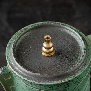 Buddha Gift Bronze Age Relics Sanxingdui Mask Three Star Mound Ceramic Healing Incense Burner