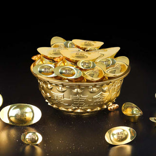 Buddha Gift FengShui Attracting Wealth Copper Decoration