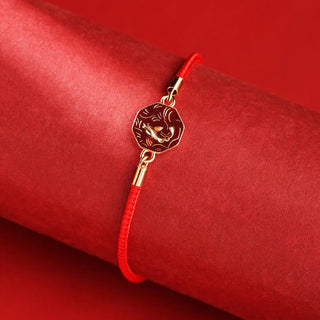 Buddha Gift 925 Sterling Silver Luck Koi Fish Color Change Wealth Handcrafted Braided Bracelet
