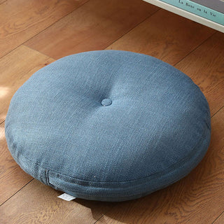Buddha Gift Lotus Simple Pattern Linen Meditation Seat Cushion Home Living Room Decoration