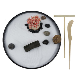 Buddha Gift Tree Small Bridge Landscape Meditation Calm Zen Garden Decoration