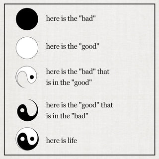 Buddha Gift 2pcs Yin Yang Hematite Couple Bracelet