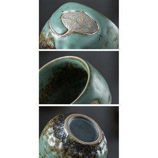 Buddha Gift Lotus Pod Engraved Teacup Kung Fu Tea Cup