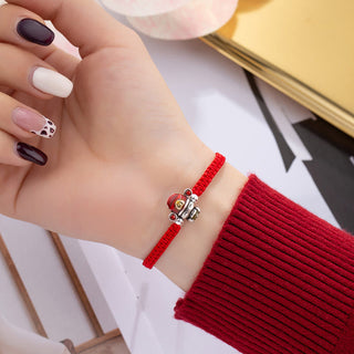 Buddha Gift God of Wealth Handmade Thread Luck Strength Braid Bracelet