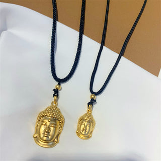 Buddha Gift Gold Buddha Copper Wealth Necklace Pendant