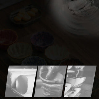 Buddha Gift 6Pcs Plum Blossom Petal Pattern Chinese Jianzhan Kiln Change Ceramic Teacup Kung Fu Tea Cup Bowl With Gift Box