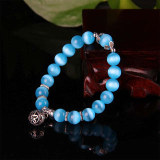 Buddha Gift Tibetan Cat Eye Lucky Bracelet