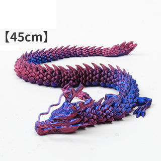 Buddha Gift Feng Shui Dragon Luminous 3D Printed Dragon Luck Success Home Decoration
