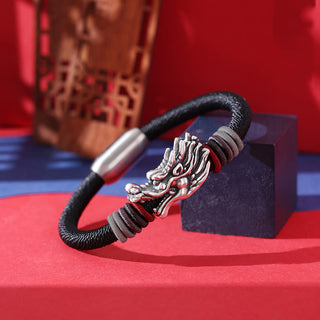 Buddha Gift 999 Sterling Silver Dragon Luck Handcrafted Braided Child Adult Bracelet (Extra 30% Off | USE CODE: FS30)