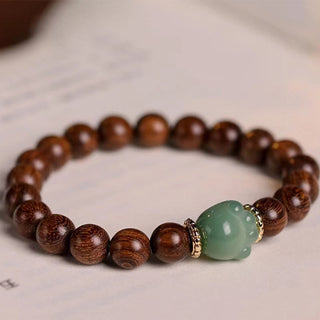 Buddha Gift Sandalwood Lovely Cat Paw Protection Bracelet