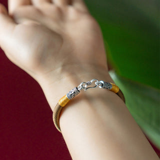 Buddha Gift Handmade Tibetan Amulet King Kong Knot Luck Protection Braided Bracelet