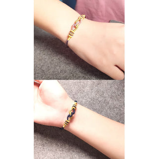 Buddha Gift Handmade Knotting Faith Strength Braid String Bracelet