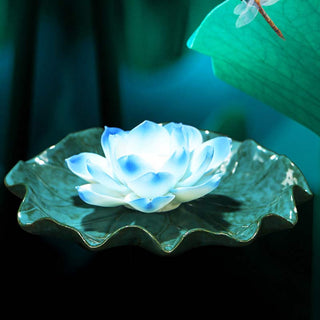 Buddha Gift Tibetan Lotus Blessing Incense Burner Decoration