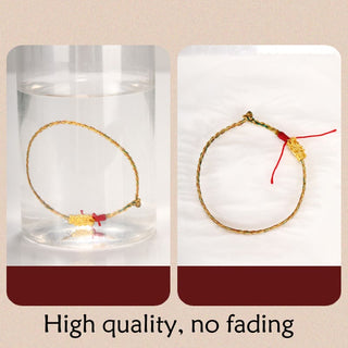 Buddha Gift Year of the Dragon Handmade Colorful Dragon Carved Success Braided Bracelet