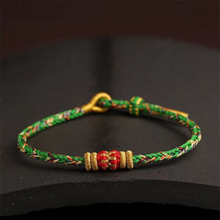 Buddha Gift Handmade Colorful Rope King Kong Knot Braided Luck Bracelet