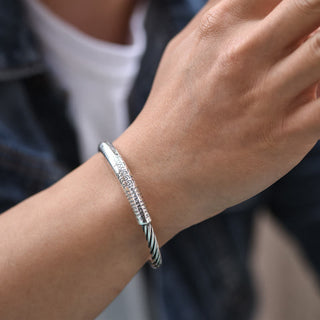 Buddha Gift Tibetan Om Mani Padme Hum Heart Sutra Purity Cuff Bracelet