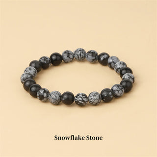 Buddha Gift Natural Stone Quartz Healing Beads Bracelet