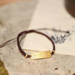 Buddha Gift 925 Sterling Silver Handmade Multicolor String Protection Luck Charm Braid Bracelet