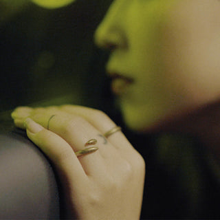 Buddha Gift Simple Design Copper Luck Adjustable Ring