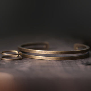 Buddha Gift Rustic Copper Luck Viking Cuff Bracelet