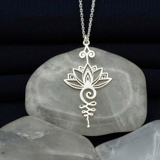 Buddha Gift Lotus Luck Wealth Necklace Pendant