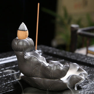 Buddha Gift Koi Fish Lucky Incense Burner Decoration