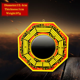 Buddha Gift Feng Shui Bagua Map Balance Living Room Energy Map Mirror