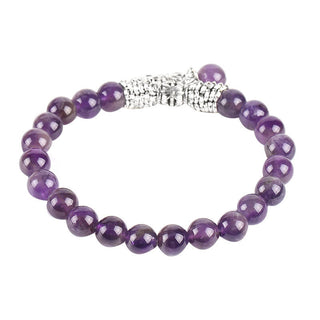 Buddha Gift Natural Gemstone Tree of Life Lucky Charm Stretch Bracelet